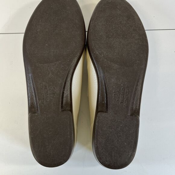 SAS Simplify Loafer Shoe Everyday Leather Pearl Bone Size 9 Med. Tripad Comfort - Picture 6 of 9